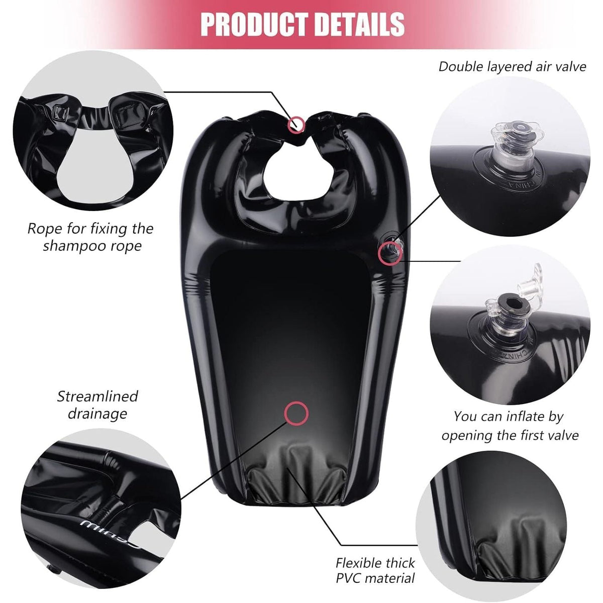 Shop the inflatable shampoo basin, featuring double-layered air valve and streamlined drainage. Order online in India today!