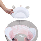 Discover the Ingenuity Soothing Baby Bouncer with a soft unicorn headrest, perfect for daily use. Available at Curat Cart.
