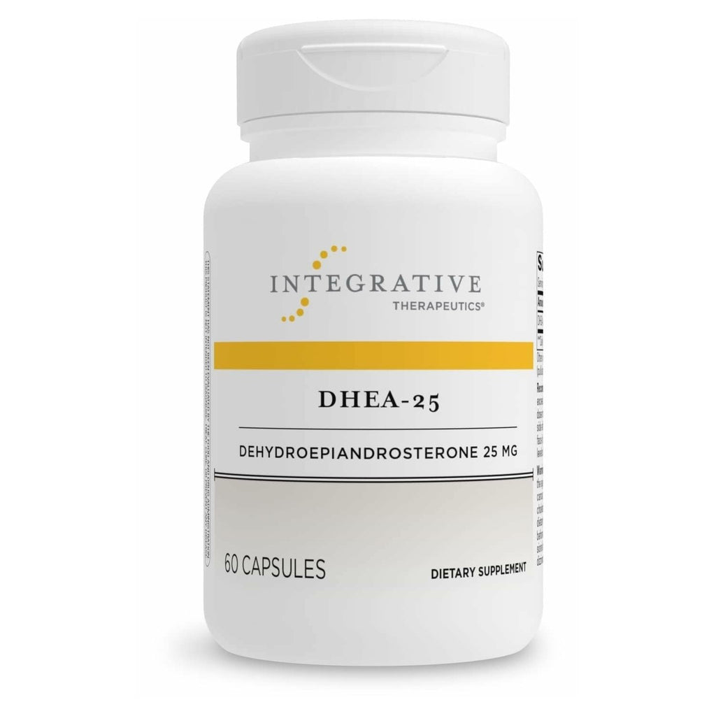 Premium imported Integrative Therapeutics DHEA Aging Support, 60 capsules for youthful vitality. Available at Curat Cart.