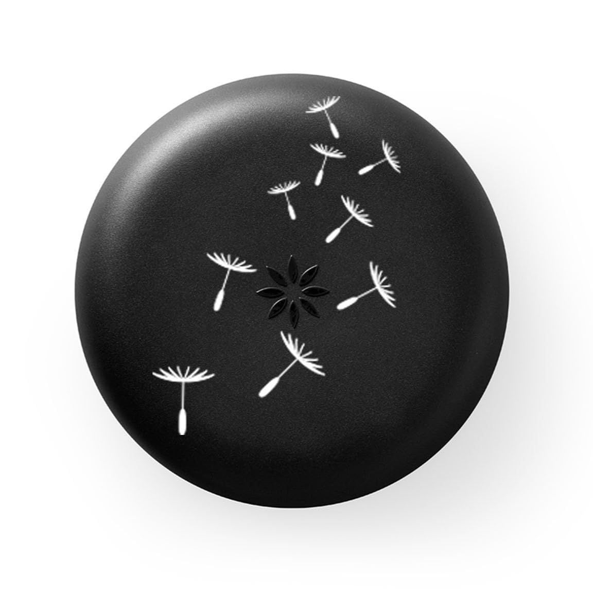 Premium imported Invisalign aligner case with elegant dandelion design, perfect for stylish dental care.