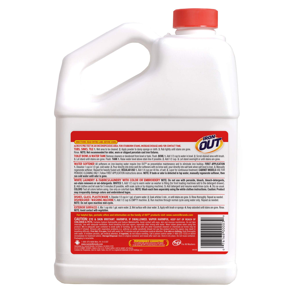 Iron OUT Rust Stain Remover in large bottle, 100% Authentic and available in India at Curat Cart. Effective rust stain solution.