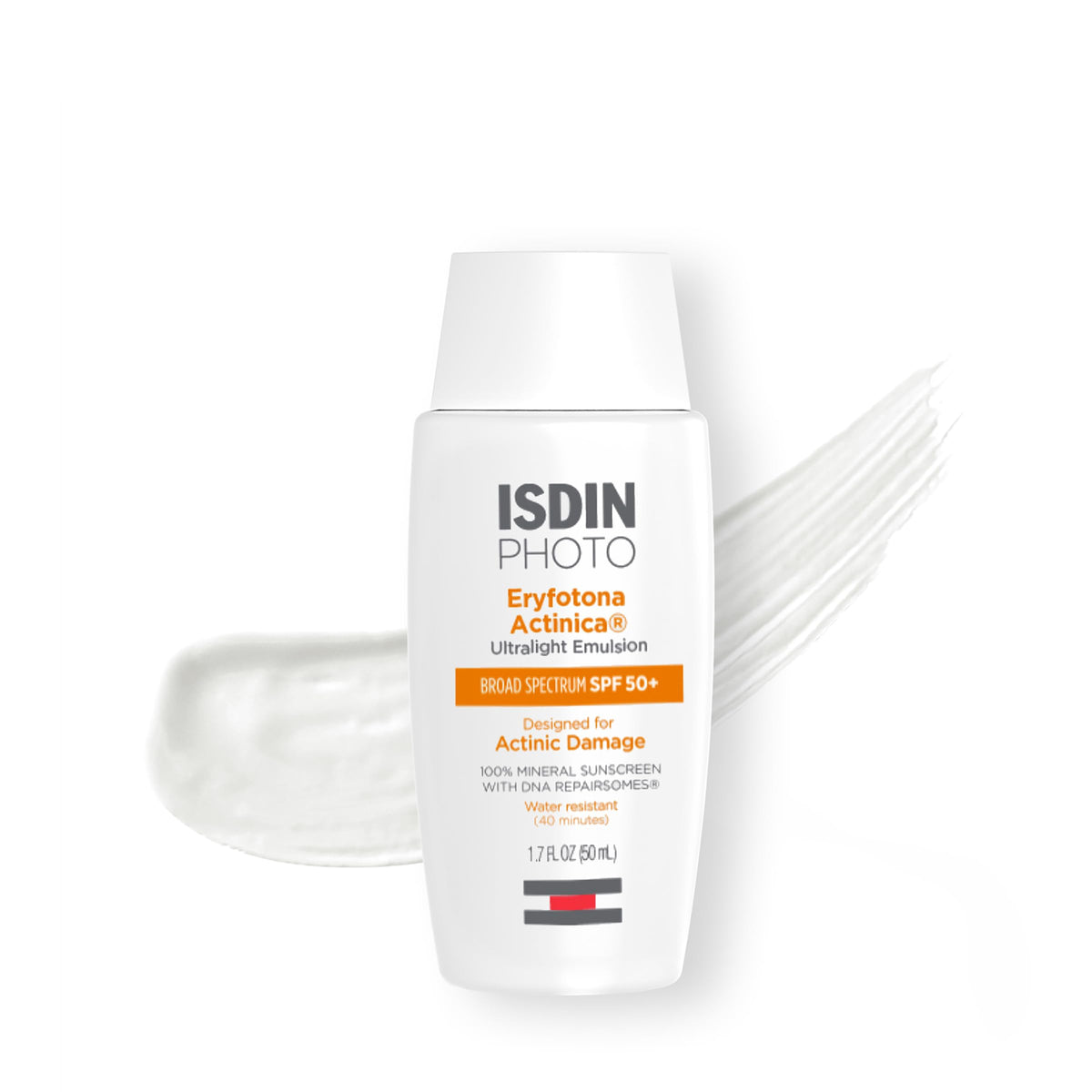 Discover ISDIN Eryfotona Actinica Sunscreen, a 100% mineral formula for broad spectrum protection against actinic damage.