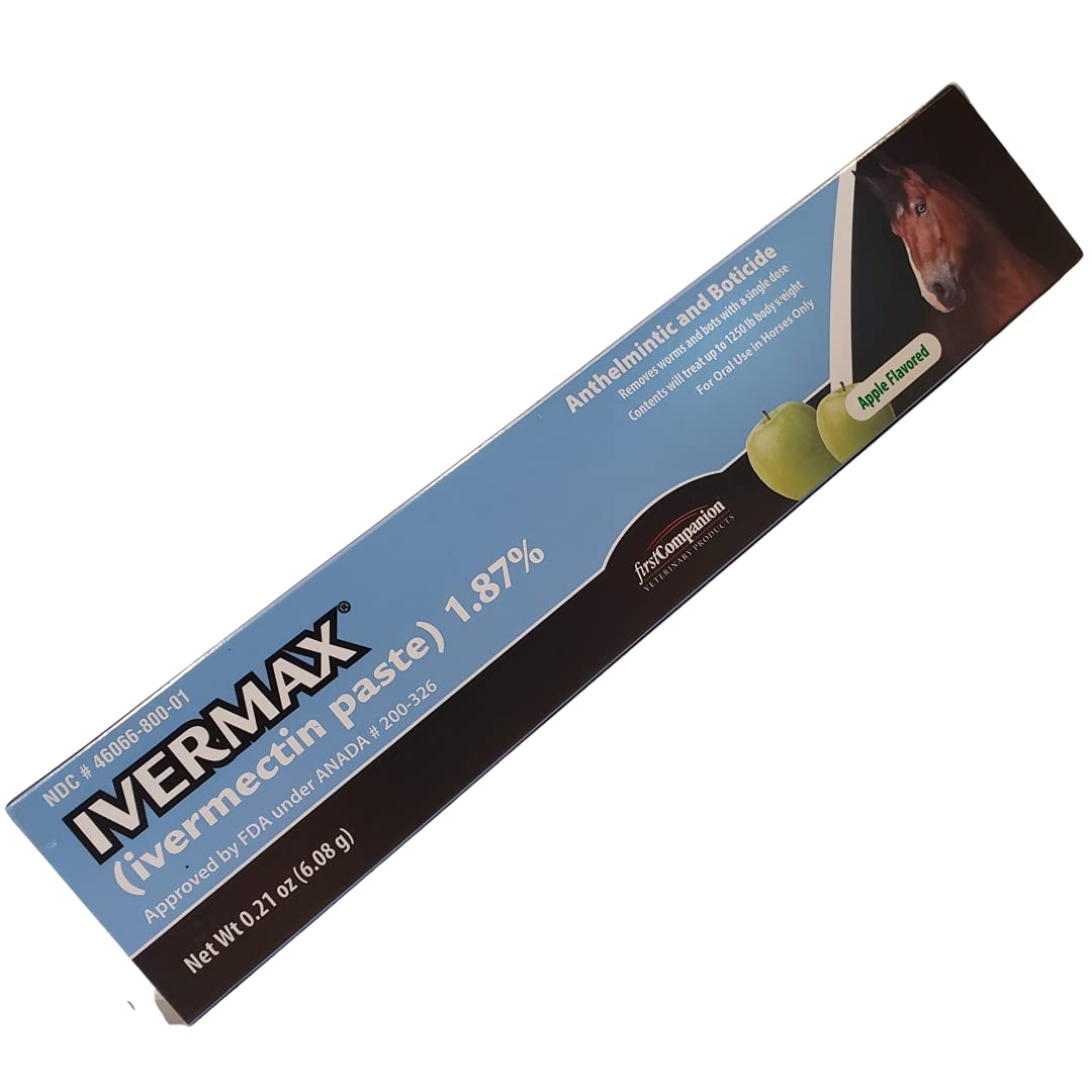 Discover Ivermax Ivermectin Equine Paste, a premium import for effective equine care, available at Curat Cart.