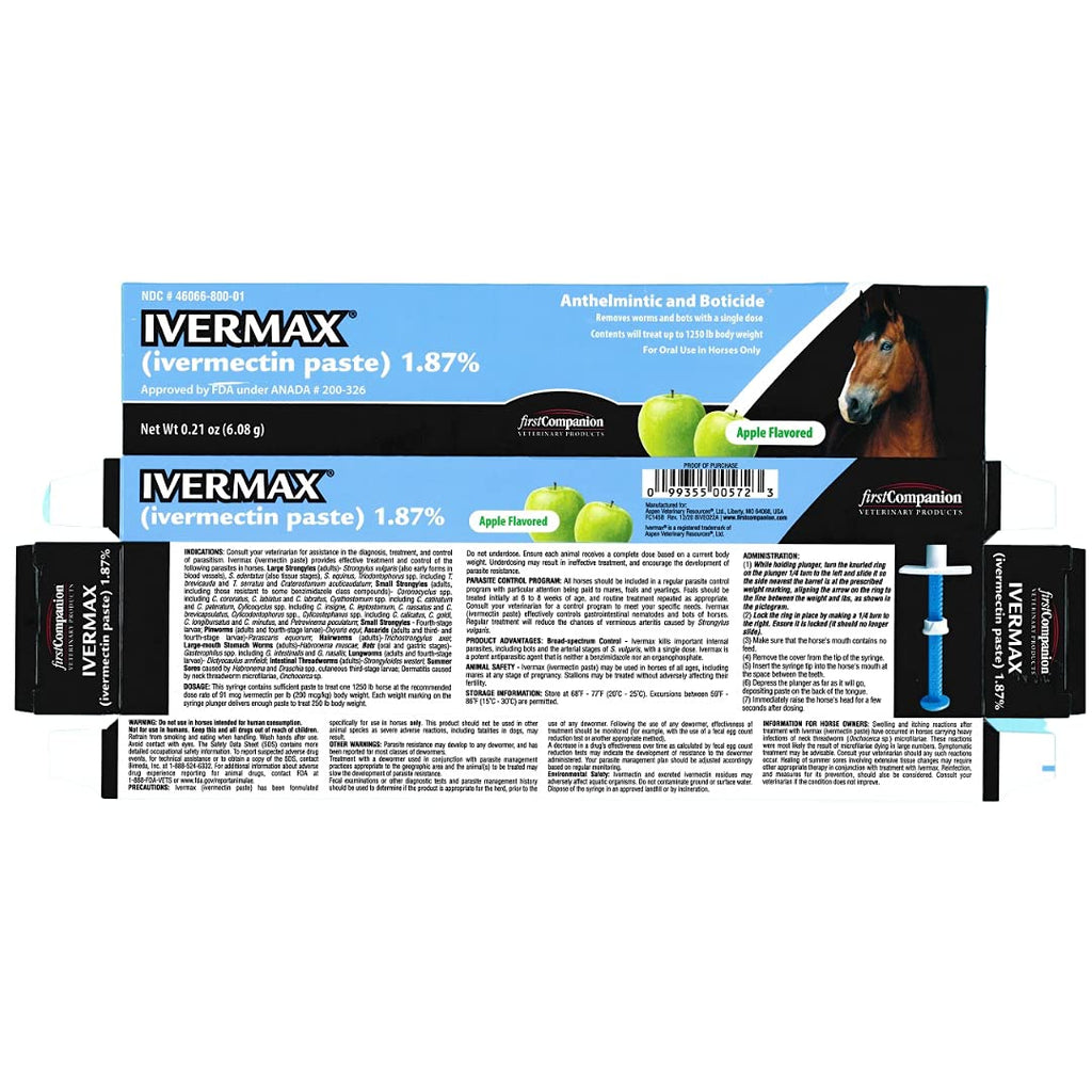 Discover Ivermax Ivermectin Equine Paste, a premium imported solution for horses, available at Curat Cart. Effective and trusted formula.