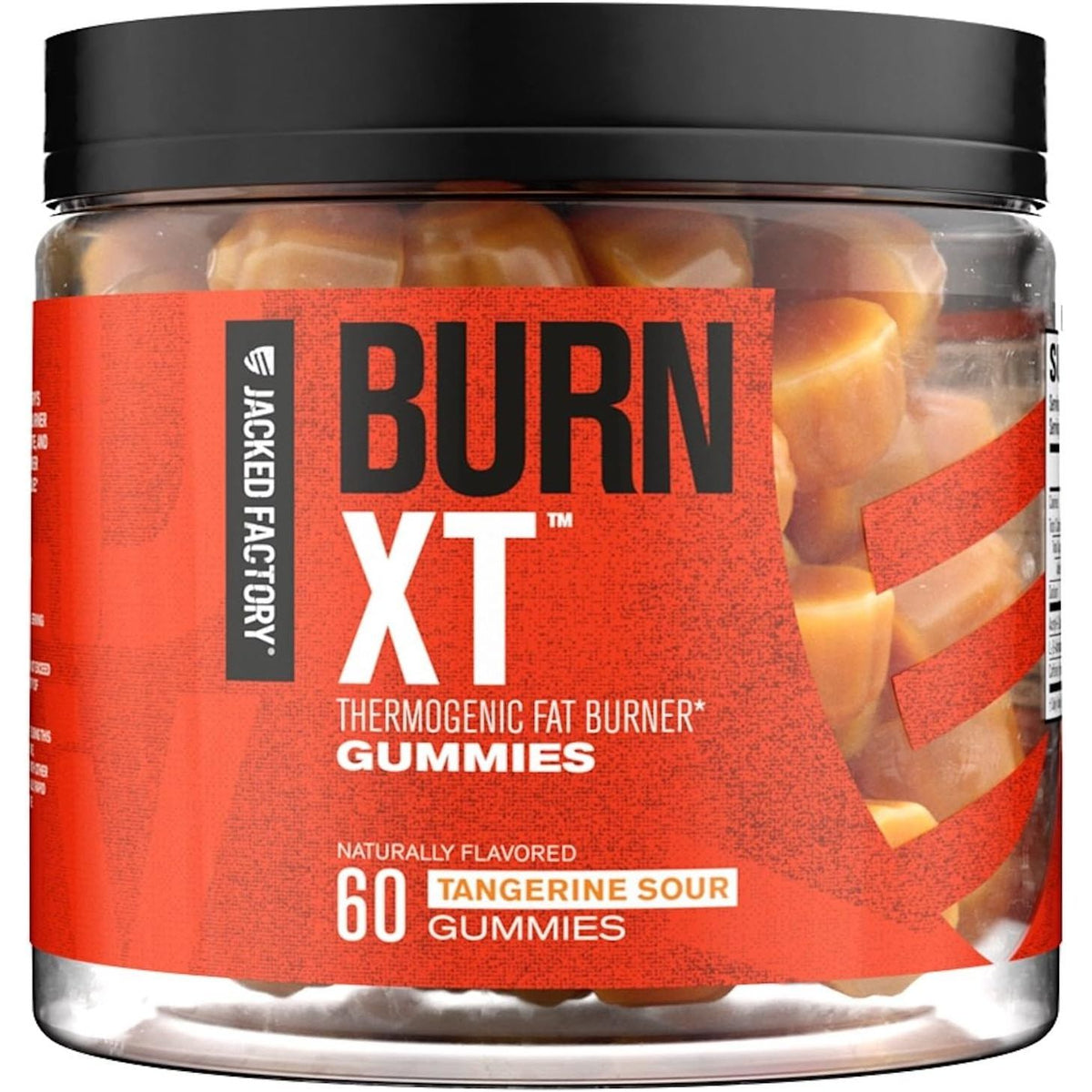 Burn-XT Fat Burner Gummies in tangerine flavor, 60 count. Available in India, order online for quick delivery.