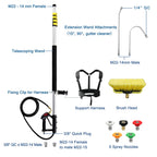 Upgrade your cleaning routine with the JANZ Pressure Washer Wand, featuring versatile attachments and ergonomic design. Available at Curat Cart.