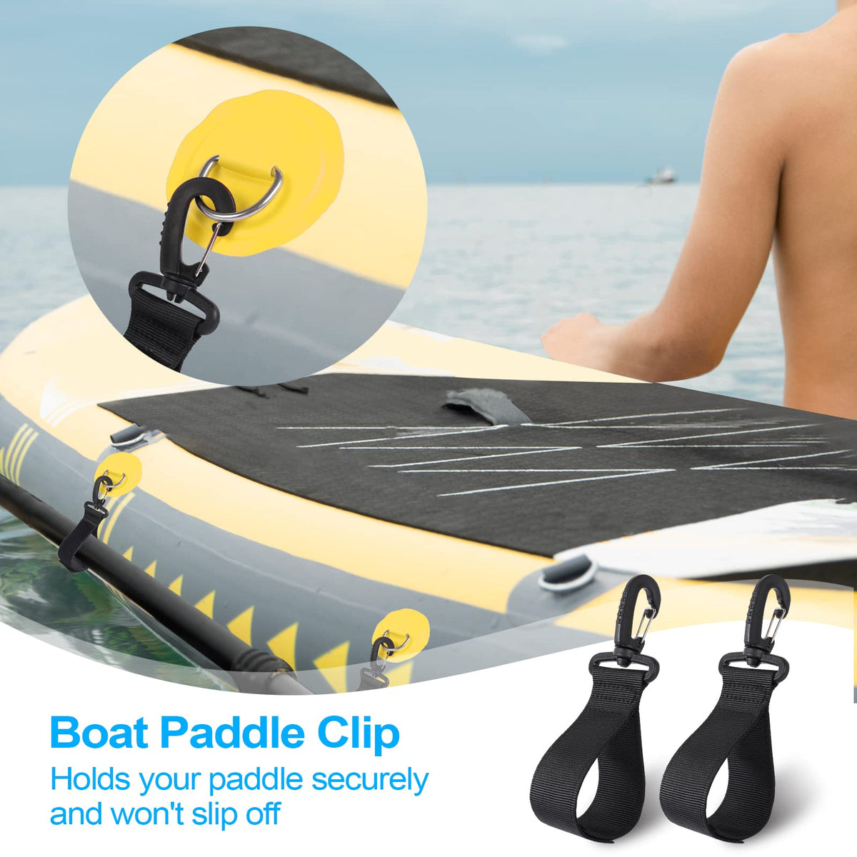 Jevrench Adjustable Kayak Paddle Holders keep your paddle secure and won’t slip off. 100% Authentic, available at Curat Cart.