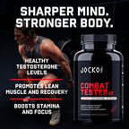 Jocko Fuel Combat Tested supplement enhances testosterone levels, boosts stamina, and promotes lean muscle recovery. Specially curated by Curat Cart.