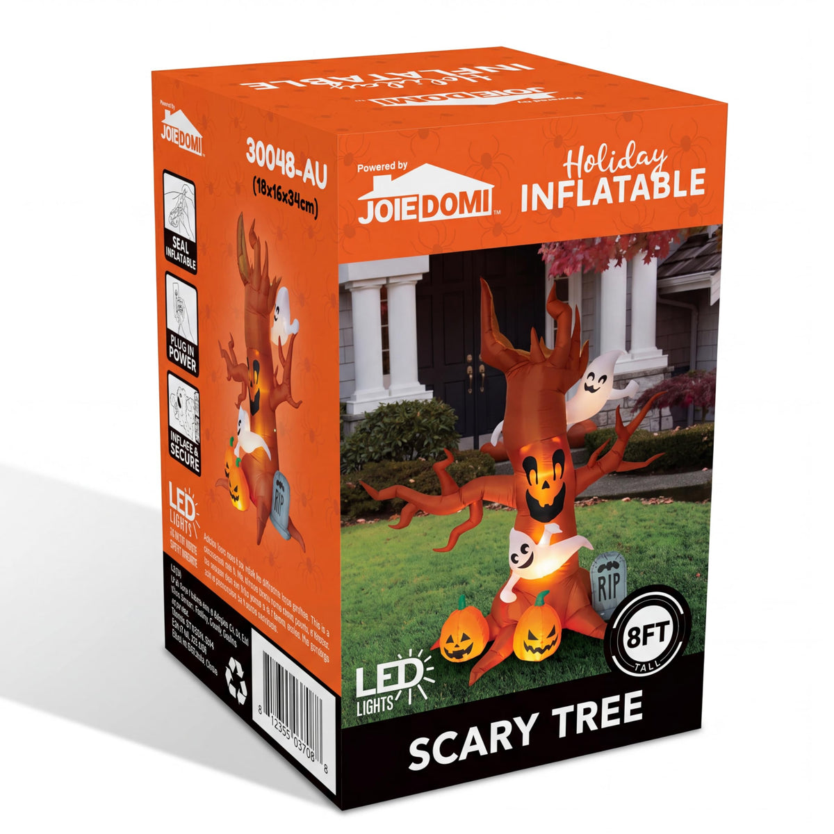 Discover the Joiedomi Halloween Inflatable Tree, 8ft tall and specially curated by Curat Cart for festive fun this season.