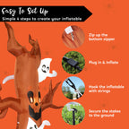 Discover the Joiedomi Halloween Inflatable Tree setup guide. A premium import from Curat Cart, perfect for festive decor.
