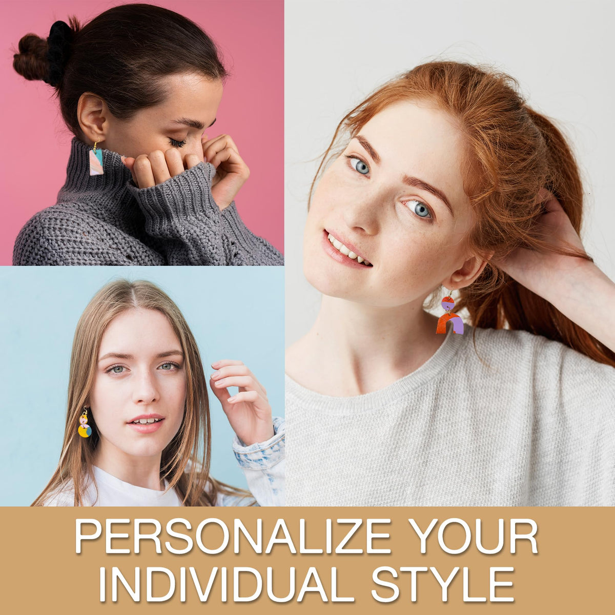 Discover the JOiFULi DIY Friendship Craft Set, featuring high-quality materials for stylish, personalized earrings. Available at Curat Cart.