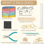 Explore the JOiFULi DIY Friendship Craft Set featuring 14 clay blocks, tools, and more. 100% Authentic and available at Curat Cart.