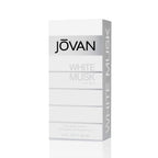 Jovan Musk for Men Eau de Cologne, sleek silver packaging, 3 fl oz, verified quality by CuratCart.