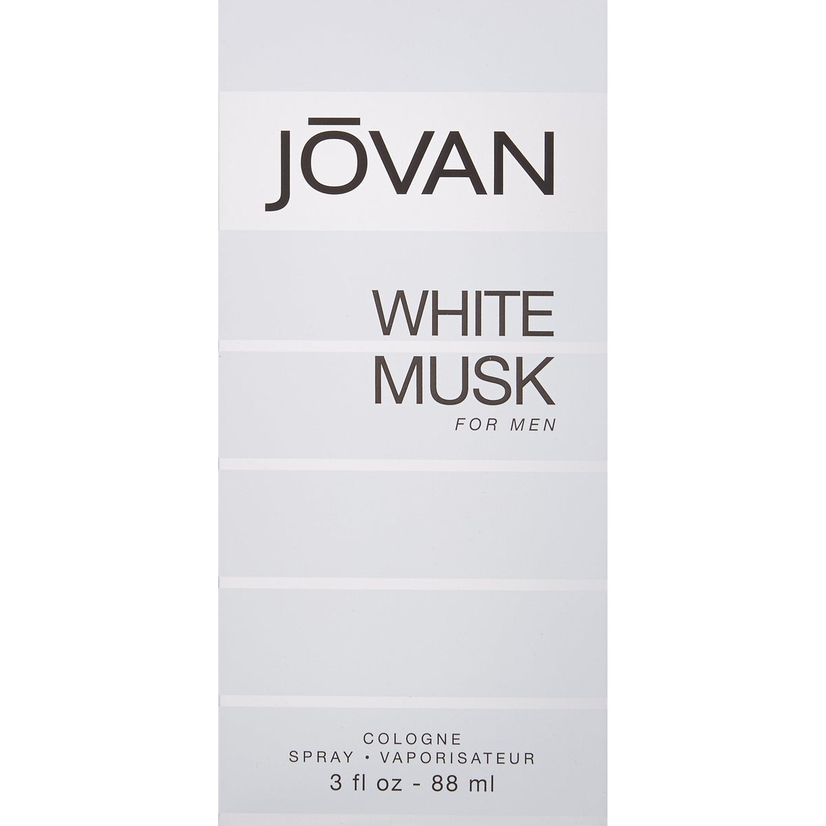 Jovan Musk for Men Eau de Cologne Spray, a premium imported fragrance in a sleek 3 fl oz bottle. Ideal for daily wear.