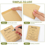 Joyberg Seed Packets Envelopes, specially curated by Curat Cart, simplify your seed storage and organization. Perfect for gardening enthusiasts.