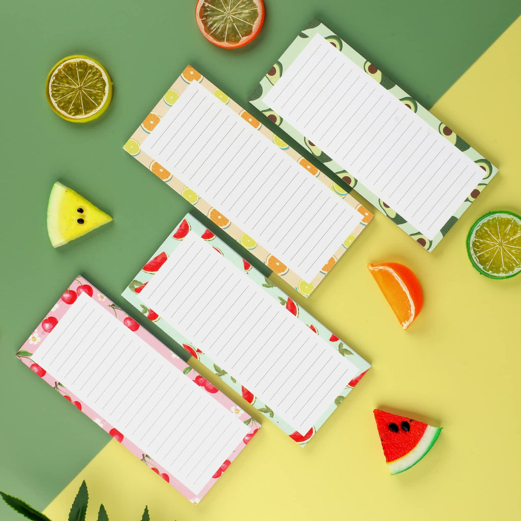 Joyberg Magnetic Notepads for Refrigerator add vibrant style to your kitchen. Perfect for daily use and shopping lists, available at Curat Cart.