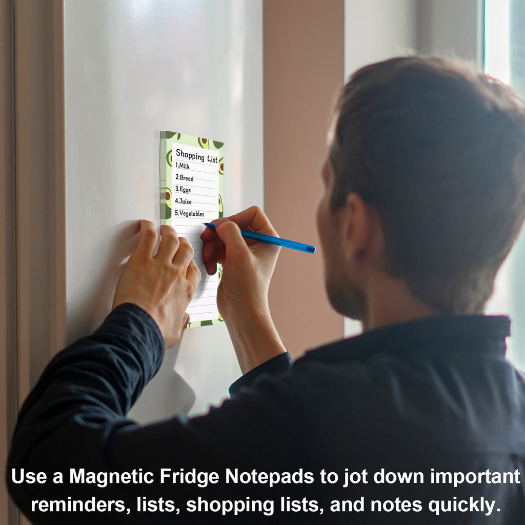 Joyberg Magnetic Notepads for Refrigerator help jot down reminders and lists quickly. 100% Authentic, available at Curat Cart.