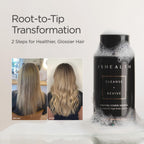 JSHealth Vitamin Shampoo delivers root-to-tip transformation for healthier, glossier hair. 100% Authentic, available at Curat Cart.
