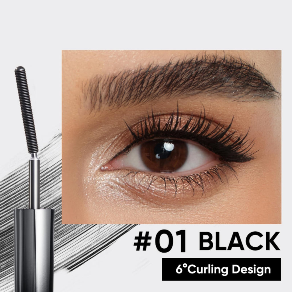 Discover JUDYDOLL Waterproof Mascara in #01 Black. Stunning 6° curling design available online. Order now!
