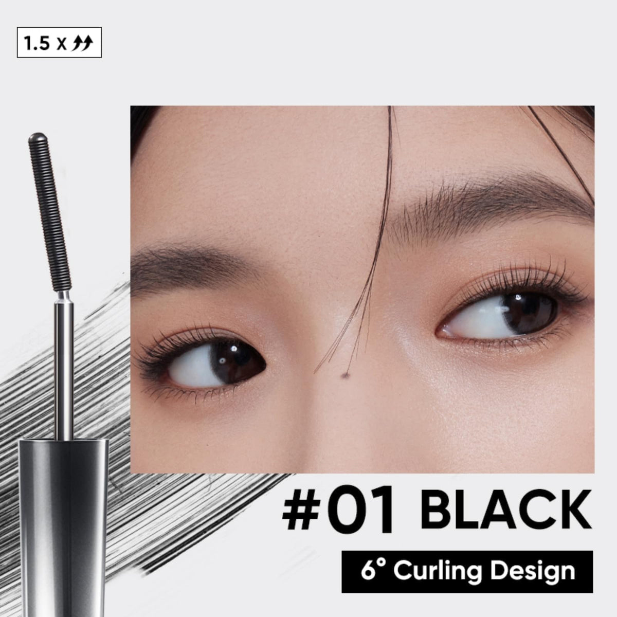 Discover genuine JUDYDOLL Waterproof Mascara for vibrant 3D curling. Featuring a sleek design, ideal for stunning lashes.