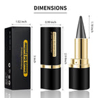 Two Kaely gel eyeliner pencils with sleek black packaging and gold accents, showcasing professional makeup quality.