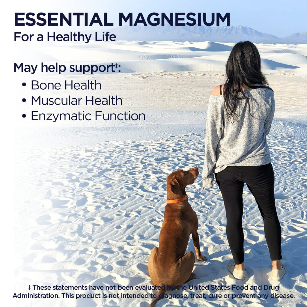 Essential Magnesium support for bone, muscular, and enzymatic health, presented in high-quality packaging. Available at Curat Cart.