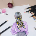 High-quality KALOUR Watercolor Pencils Set showcased in elegant packaging, perfect for artists. Available at Curat Cart.