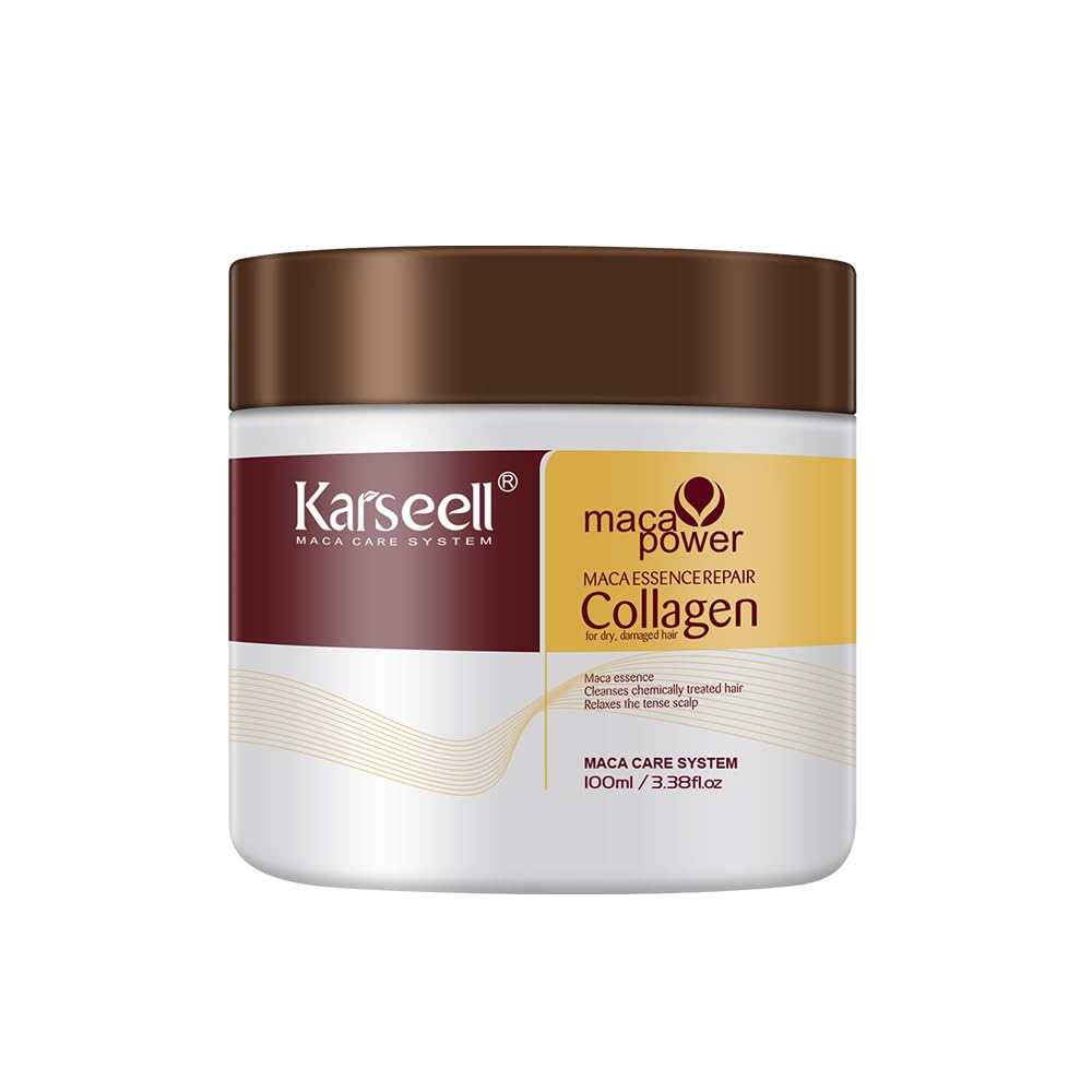 Discover Karseell's authentic Collagen Hair Treatment, a 100% genuine solution for revitalizing and nourishing hair.