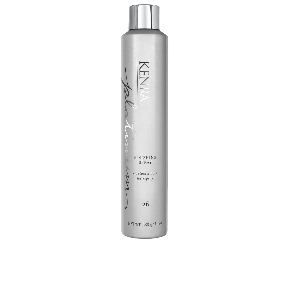 Kenra Platinum Finishing Spray (10 oz) offers maximum hold for hairstyles. Trusted quality, Verified by CuratCart.