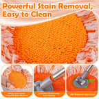 Keyloland Wall Mop features powerful stain removal with a high-quality microfiber head, perfect for effortless cleaning. Available at Curat Cart.