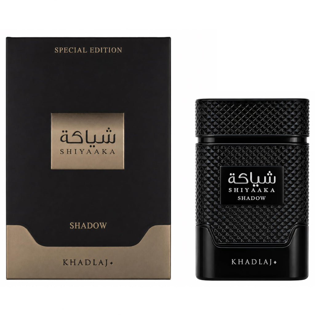 Discover Khadlaj Shiyaaka Snow, a special edition citrusy and woody fragrance. 100% genuine and authentic for true scent lovers.