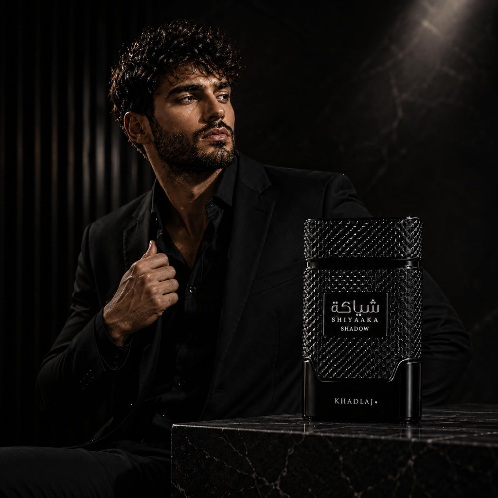 Discover Khadlaj Shiyaaka Snow – a citrusy, woody fragrance. Available in India, order online for a luxurious scent.