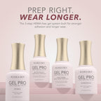 KIARA SKY Rubber Base Gel, part of a 3-step HEMA-free gel system, ensures stronger adhesion and longer wear. Verified by CuratCart.