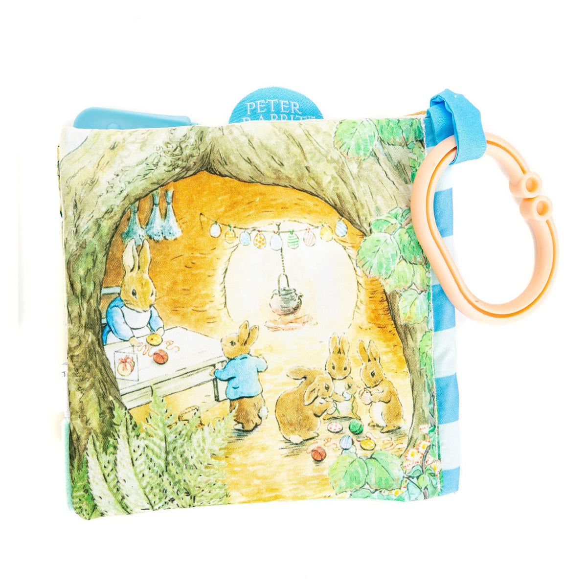 Discover the Peter Rabbit Soft Book, 100% Authentic and available in India at Curat Cart, perfect for little hands and imaginations.