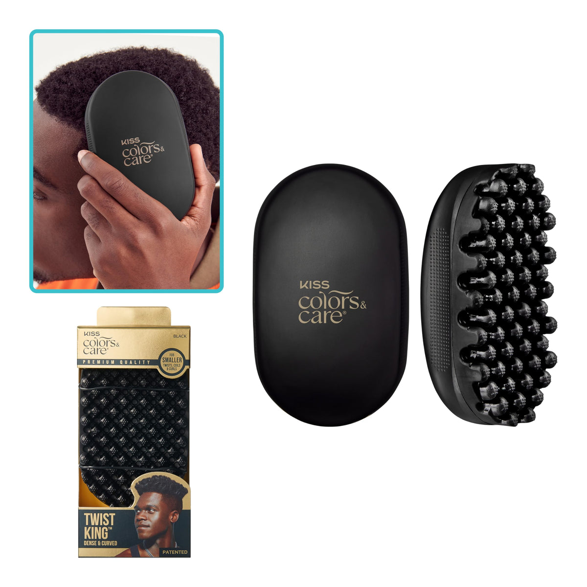 Premium imported KISS Twist King Tool for effortless styling. Elevate your grooming routine with Curat Cart's exclusive selection.