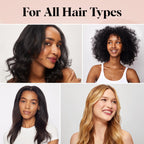 Diverse models with various hair types wearing Kitsch Bobby Pins, perfect for blonde and all hair colors. Verified by CuratCart.
