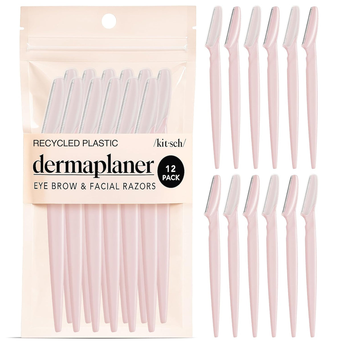 Kitsch Dermaplane Razor for Women - Application & Usage Demonstration | genuine imported stock available in India at Curat Ca