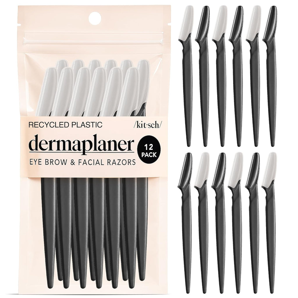 Kitsch Dermaplane Razor for Women - Side Profile & Box Packaging | buy online in India with doorstep delivery at Curat Cart