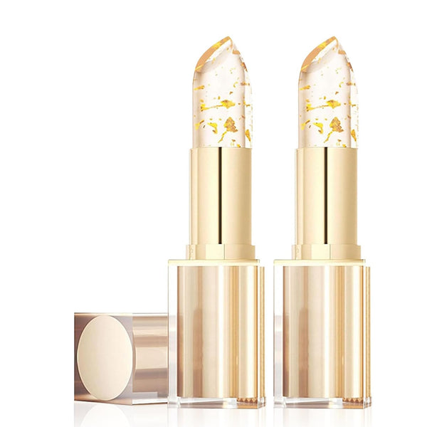 Kivora Color Changing Lipstick for Older Women, pH Adjusting Clear Lip Gloss, Transfer-Proof, Long-Lasting Hydration, 8+ Hours, 2 Pieces