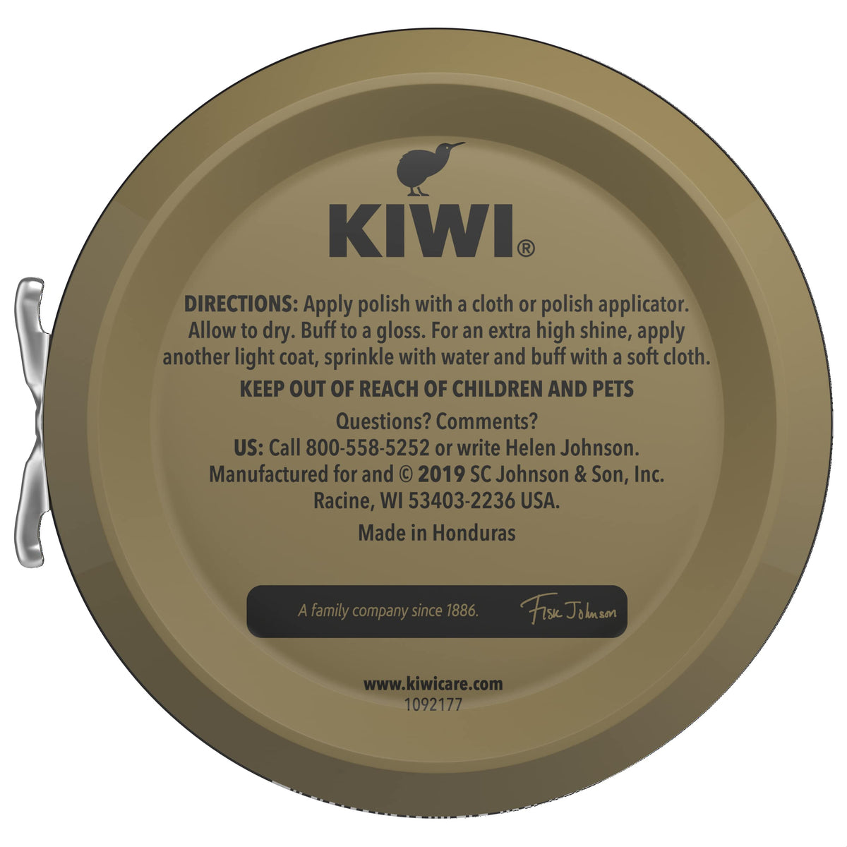 Kiwi Polish Paste Black, 2.5 oz. Available in India. Order online for premium shoe care today.