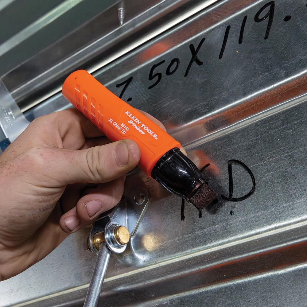 Discover the Klein Tools Skribes XL Marker, expertly designed for precision marking. Specially curated by Curat Cart for discerning users.