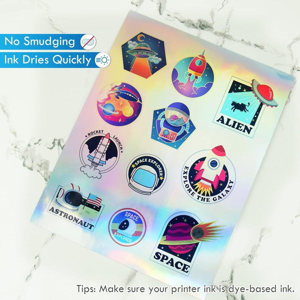 Discover exclusive Koala Holographic Sticker Paper from Curat Cart, featuring vibrant cosmic designs. Ideal for creative projects.