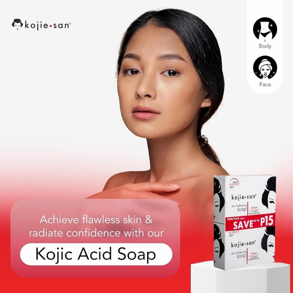 Kojie San Skin Brightening Soap available in India. Order now to achieve radiant, flawless skin.