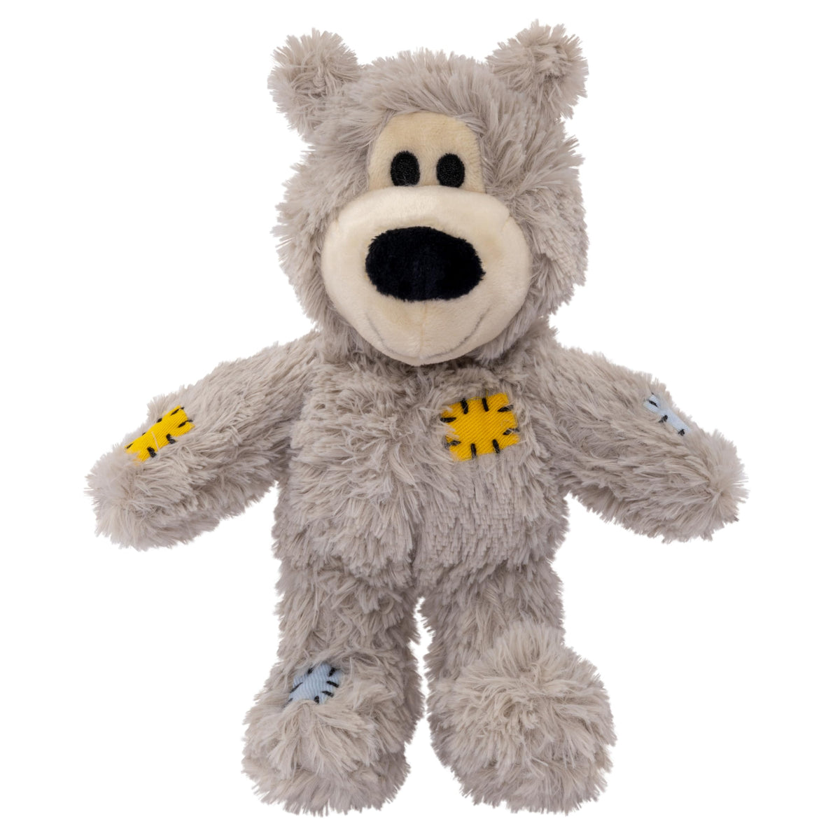 KONG Wild Knots Bear Plush Toy, a premium import, features soft, cuddly texture and durable design. Available at Curat Cart.