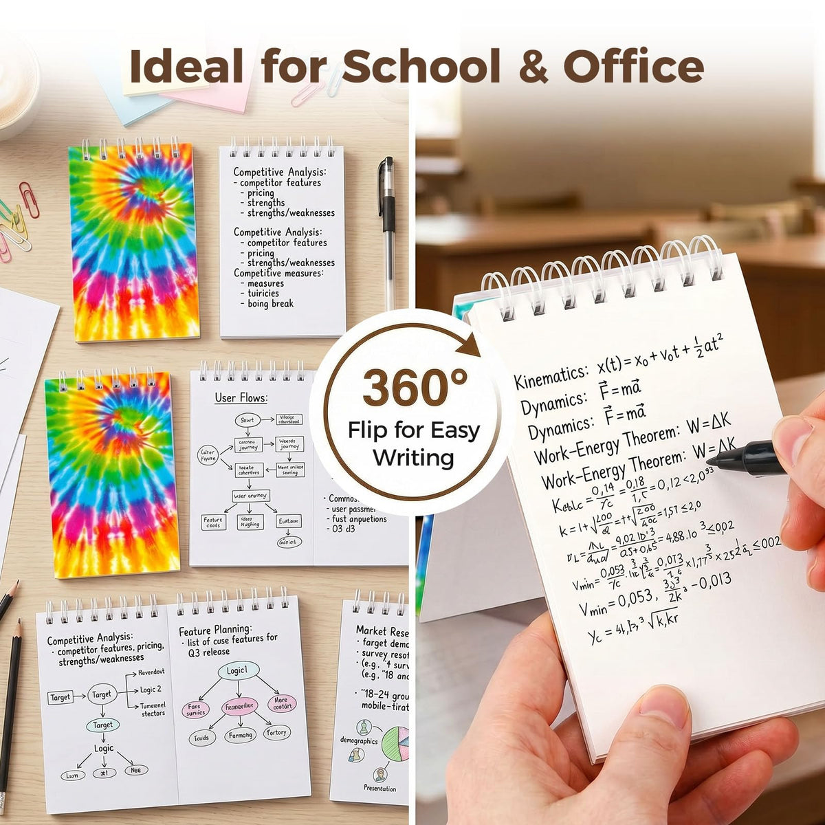 Premium imported Koogel Mini Notebooks for Kids feature vibrant designs, ideal for school and office use. Available at Curat Cart.
