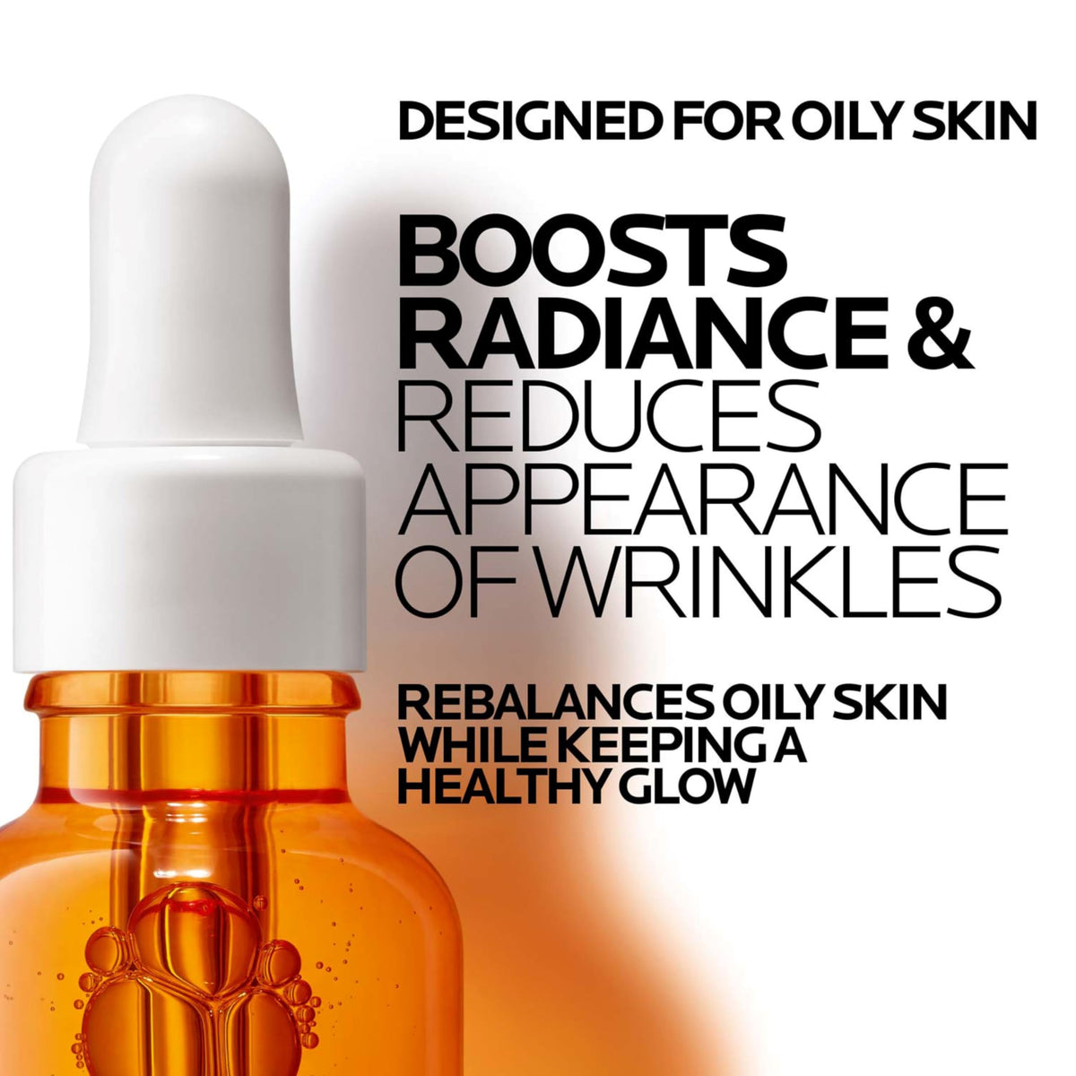 La Roche-Posay Vitamin C Face Serum in official packaging, enhances radiance and reduces wrinkles. Available at Curat Cart.