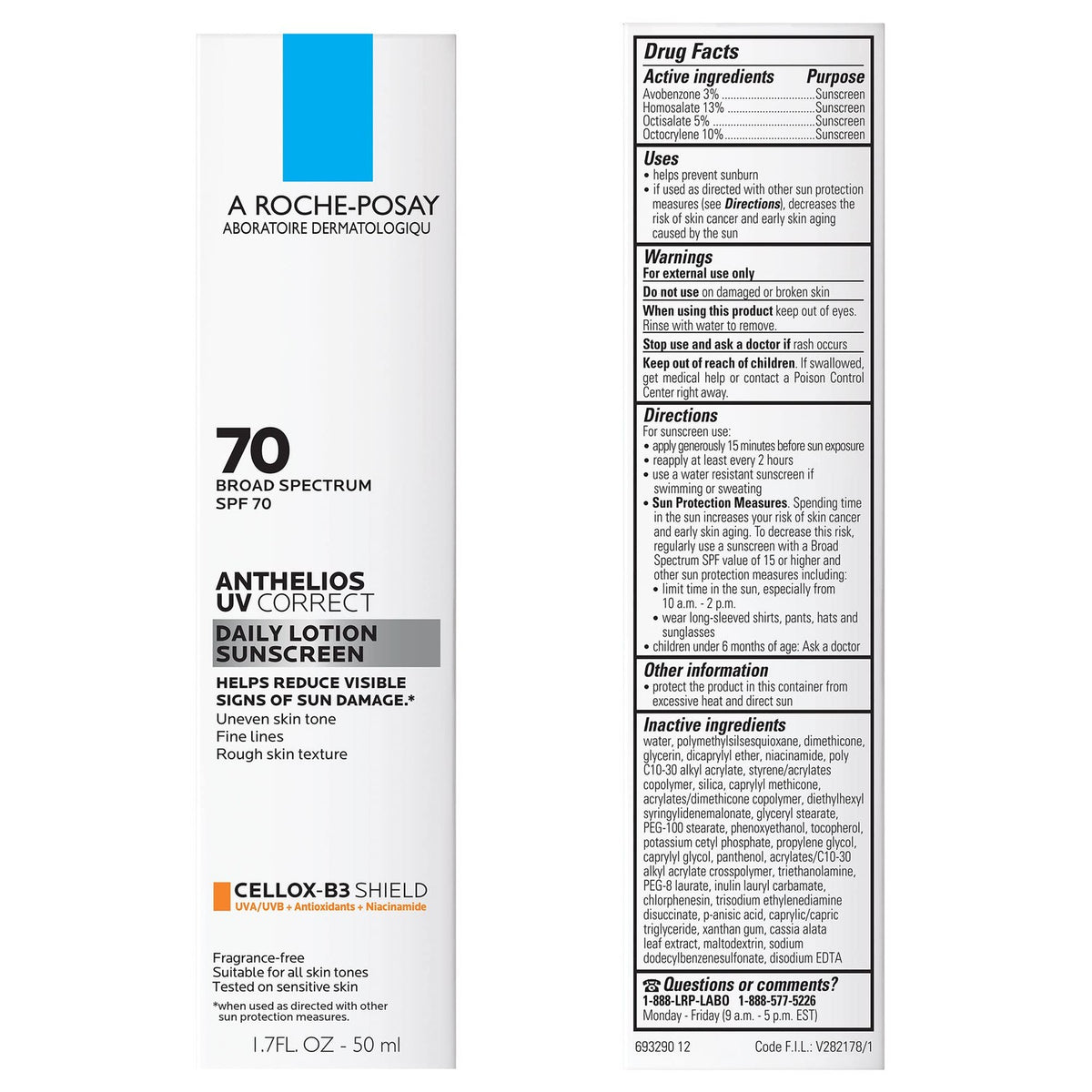 Shop La Roche-Posay Anthelios Sunscreen Moisturizer online in India. Protect your skin with broad spectrum SPF 70 today.