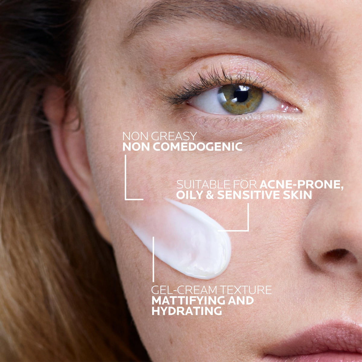 La Roche-Posay Effaclar Acne Treatment, non-greasy and non-comedogenic, ideal for acne-prone skin. Verified by CuratCart.