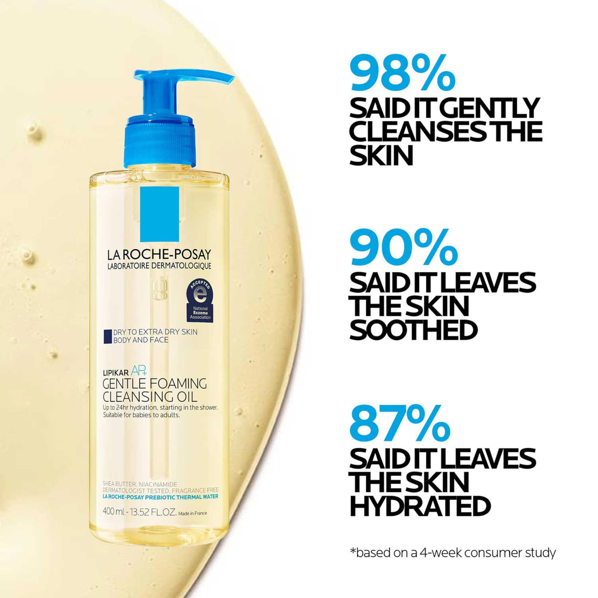 Discover La Roche-Posay Lipikar AP+ Cleansing Oil, designed for gentle skin cleansing, with hydration and soothing benefits.