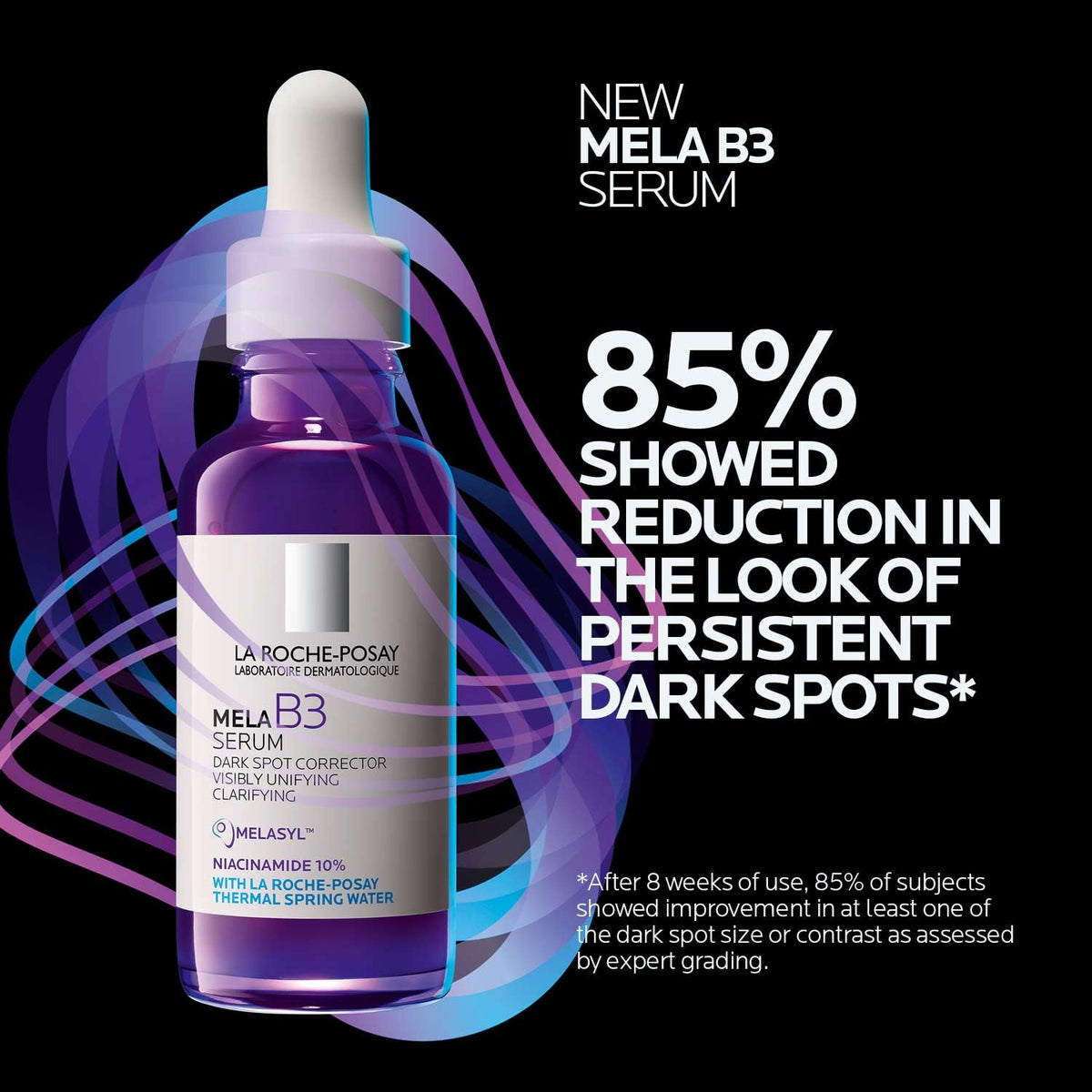 Discover La Roche-Posay Mela B3 Serum, verified by CuratCart for effective dark spot correction and skin clarity.